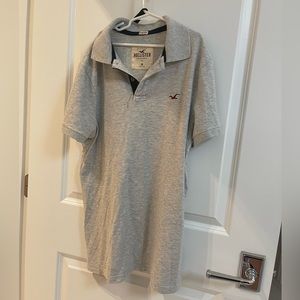 Grey shirt with collar